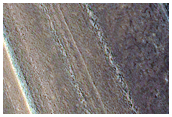 Diverging Trough in North Polar Layered Deposits