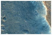 Degraded Crater Rim in Acidalia Planitia