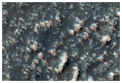 Volcanic Vent and Lava Flows in Syria Planum