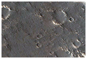 Line of Pits in Utopia Planitia