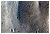 Uranius Patera Caldera South Wall