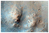 Crater with Central Pit in Tyrrhena Terra
