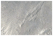 Crater with Narrow Rim in Isidis Planitia