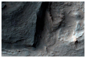 Group of Cones with Summit Depressions near Coprates Chasma North Wall