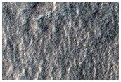 Group of Pedestal Craters and Other Landforms