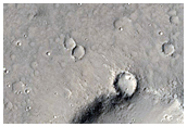 Flow Boundary in Elysium Planitia