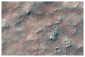 Narrow Ridges in Huygens Crater