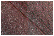 Exposure of North Polar Layered Deposits