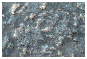 Margins of Lava Flows in Syria Planum