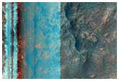 Rock Outcrops in Hellas Planitia