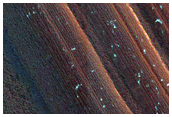 Exposure of North Polar Layered Deposits