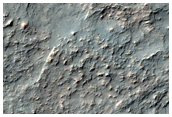 Bedrock Channel Northwest of Hellas Planitia