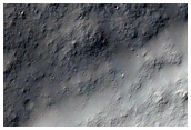 Crustal Outcrop around Hellas Region
