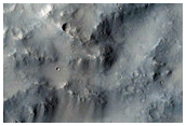 Steep Slopes of an Impact Crater