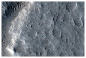 Channels near Trough in Tantalus Fossae