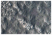 Ridge in Crater Wall