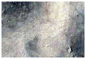 Dissected Terrain Near Peridier Crater