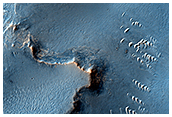 Stratigrafi i Sinus Meridiani och Meridiani Planum