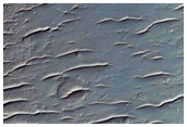 Pitted Central Uplift of Impact Crater