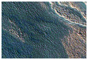 Steep North Polar Peripheral Scarp