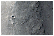 Landform in Aeolis Mensae