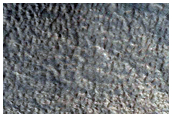 Crater on Northern Plains