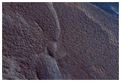 Steep North Polar Peripheral Scarp