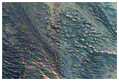 Steep North Polar Peripheral Scarp