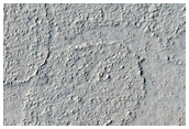 Platy Lava Surface