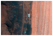 Chasma Boreale Eastern Head Scarp