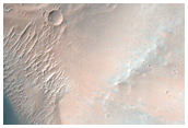 Monitor Slopes of Crater in Coprates Chasm