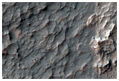 Bedrock on Crater Floor