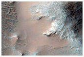 Light Outcrop in Arsinoes Chaos