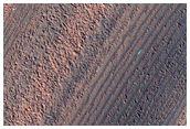 Exposure of North Polar Layered Deposits