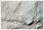 Layered Mesa in Crater in Noachis Terra