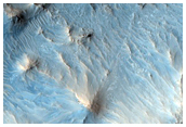 Crater Central Peak in Acidalia Planitia