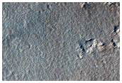 Surface Texture Sample of Dust Covered Terrain