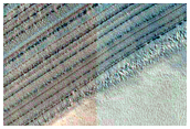 Steep North Polar Peripheral Scarp
