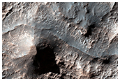 Ridges in Eridania Basin