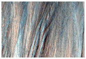 Landslide Deposit in Coprates Chasma