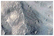 Crater in Southwestern Utopia Planitia