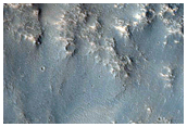 Central Uplift of 65-Kilometer Crater