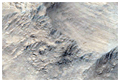 Outcrop at Crater-Ridge Intersection