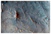 Groer und kleiner Krater in Acidalia Planitia