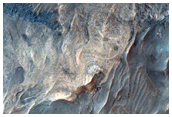 Blocky Deposit along Northern Melas Chasma Floor