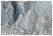 Mass Movement of Material on Mesa in Deuteronilus Mensae