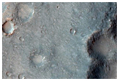 Crater Fault in Margaritifer Terra
