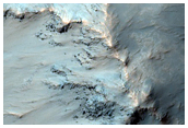 Crater Southeast of Saheki Crater
