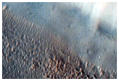 Acidalia Planitia Ridge and Small Knobs