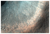 Recent 1-Kilometer Diameter Crater